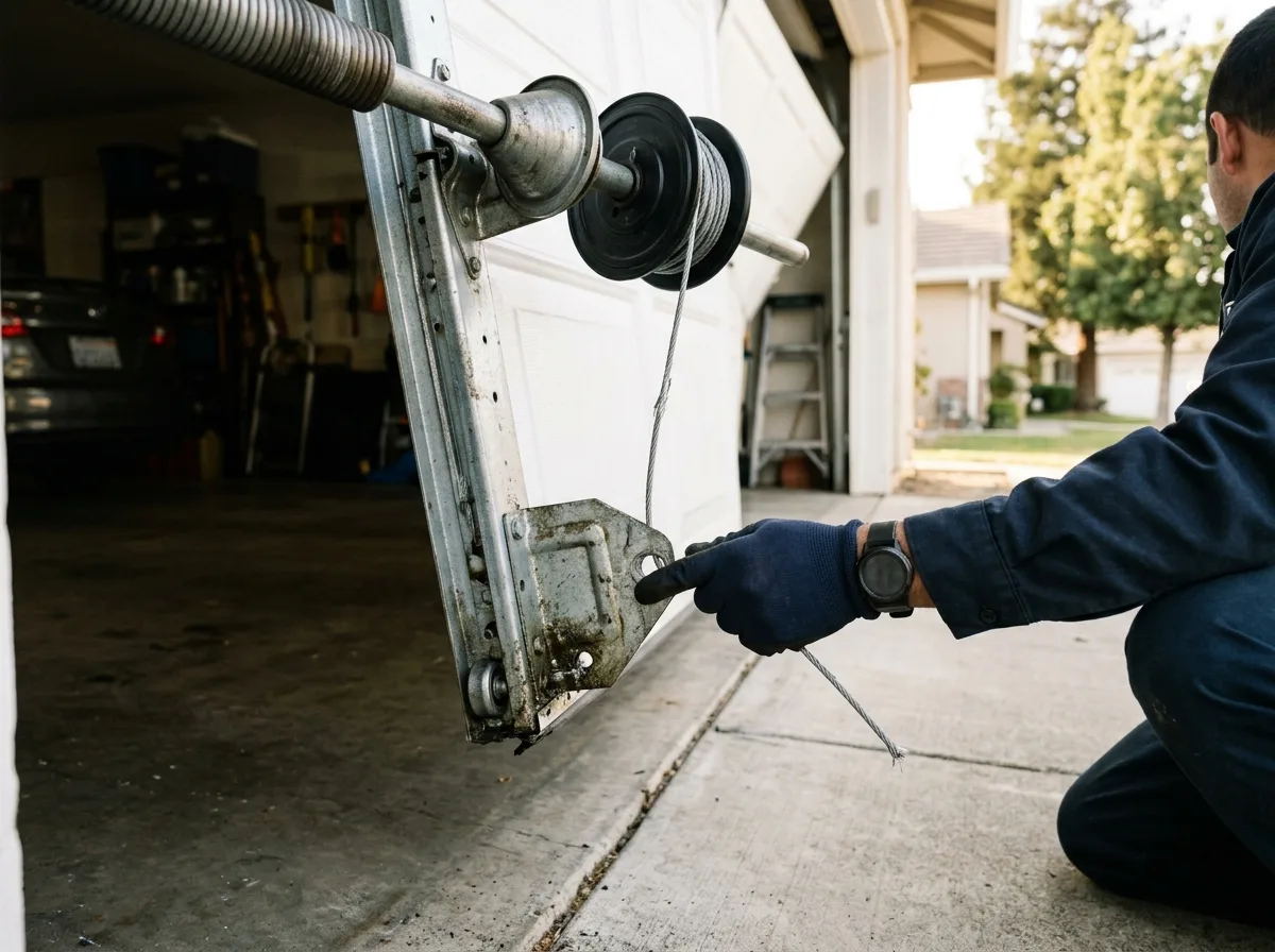 Cable Repair work in the Central Valley