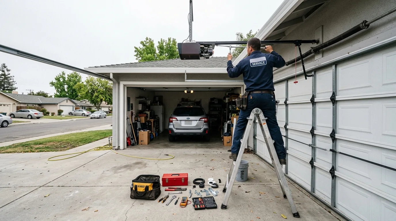 Garage door opener service โ professional equipment installation