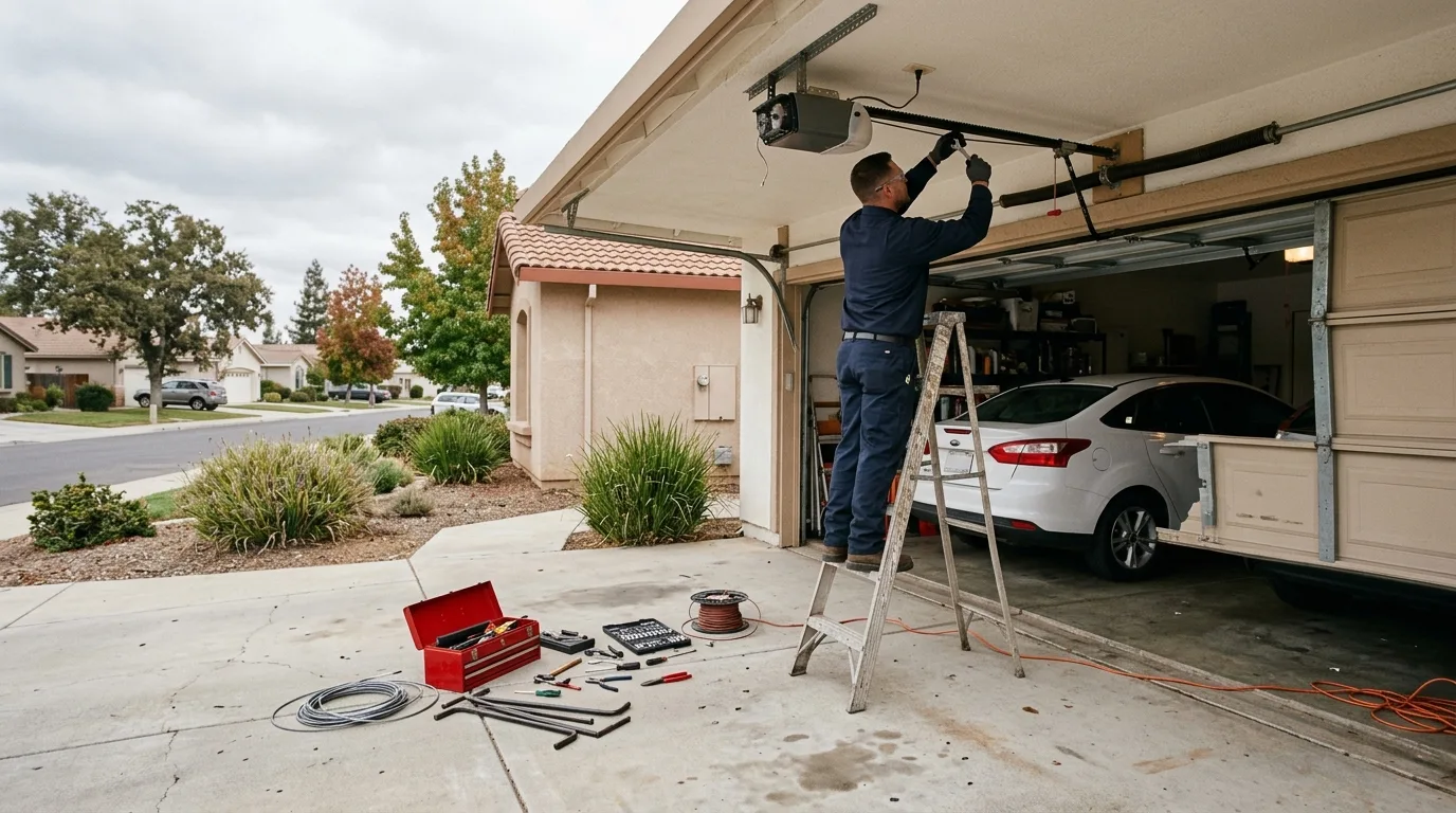 Garage door opener service โ professional equipment installation