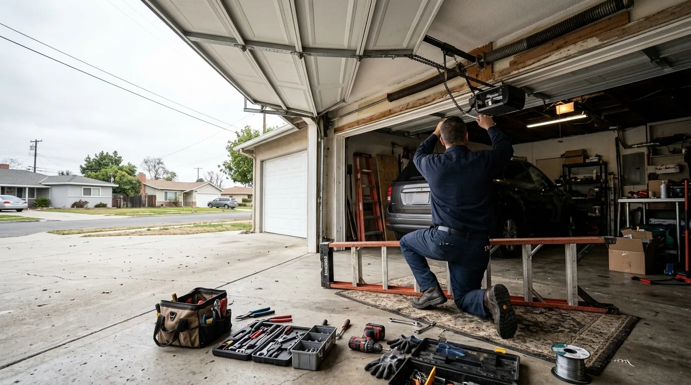 Garage door opener service โ professional equipment installation