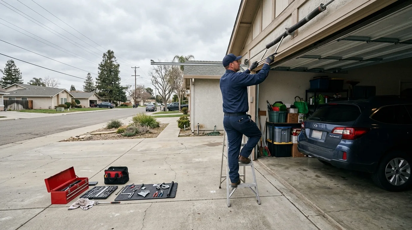 Top Garage Doors Repair Fresno — serving the Central Valley