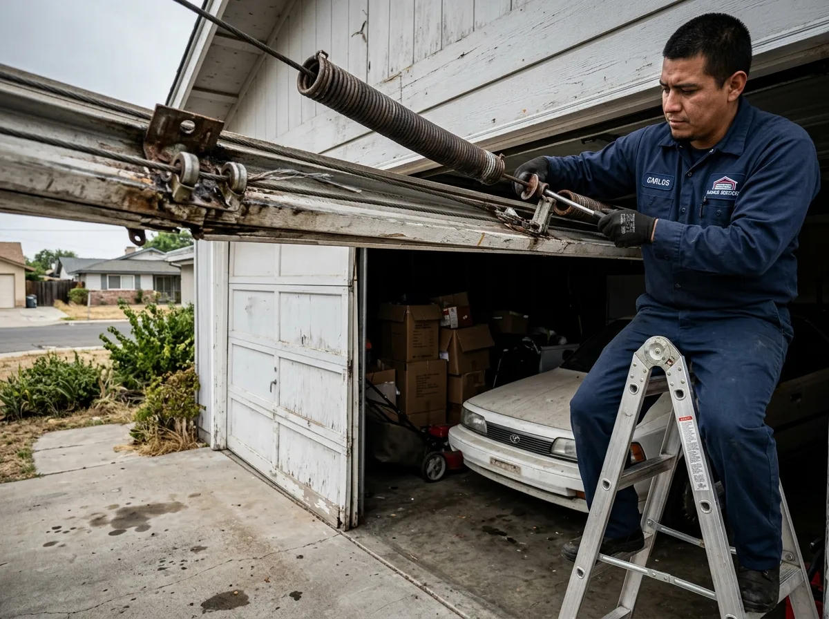 emergency garage door in Minkler, CA โ Top Garage Doors Repair Fresno